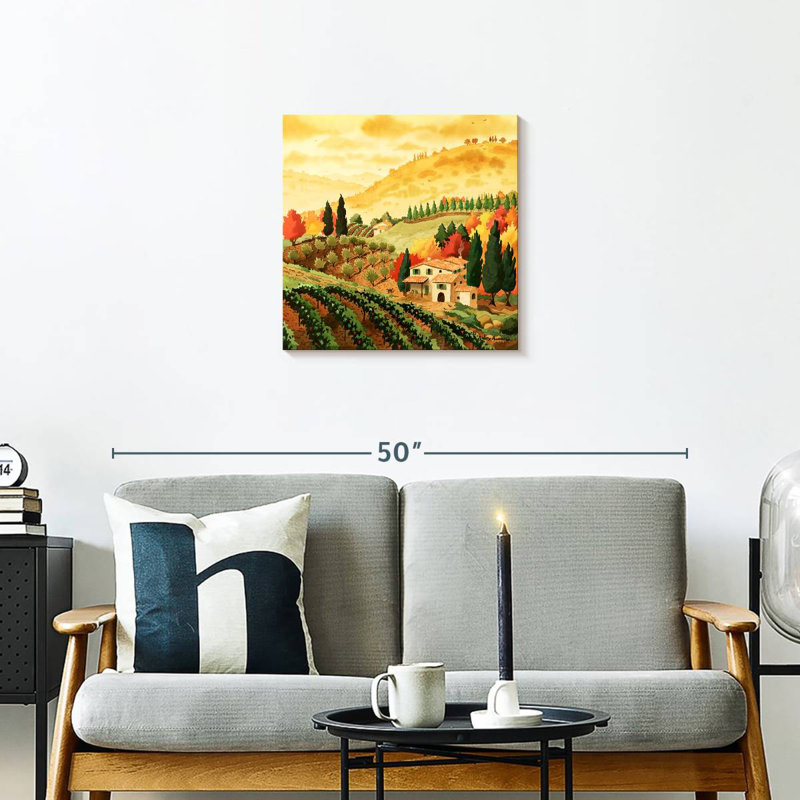 Tuscan Serenity II, H 20 po x l 20 po