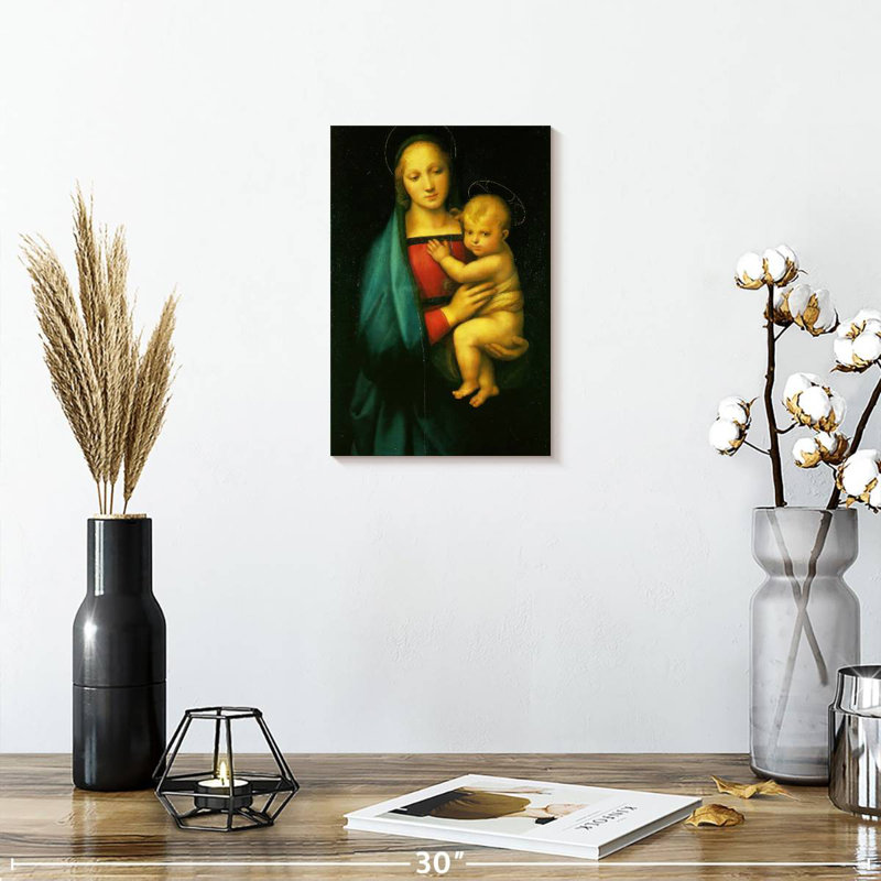 Leisha Madonna Del Granduca, H 12 po x l 8 po