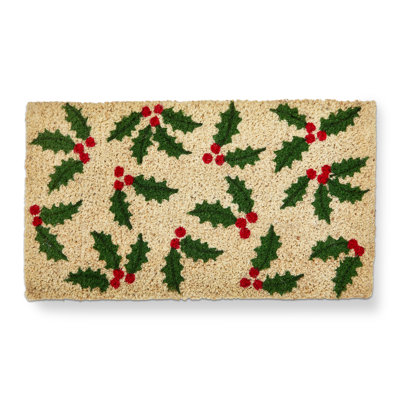 Paillasson Holly Leaves Coir
