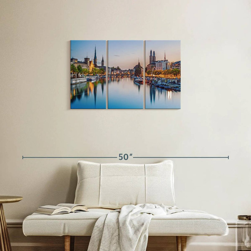 Sebbie Limmat River, 20" H x 33" W