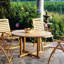 Essex Outdoor Round Teak Dining Table-21854625