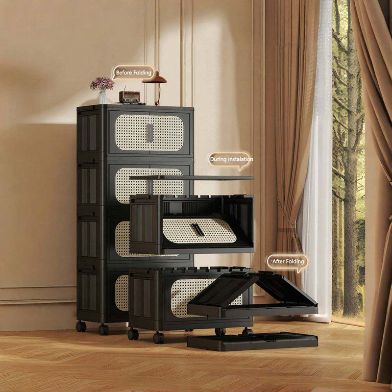 Armoire de rangement 20 po à 5 niveaux, H 50 po x l 19,69 po x P 11,81 po