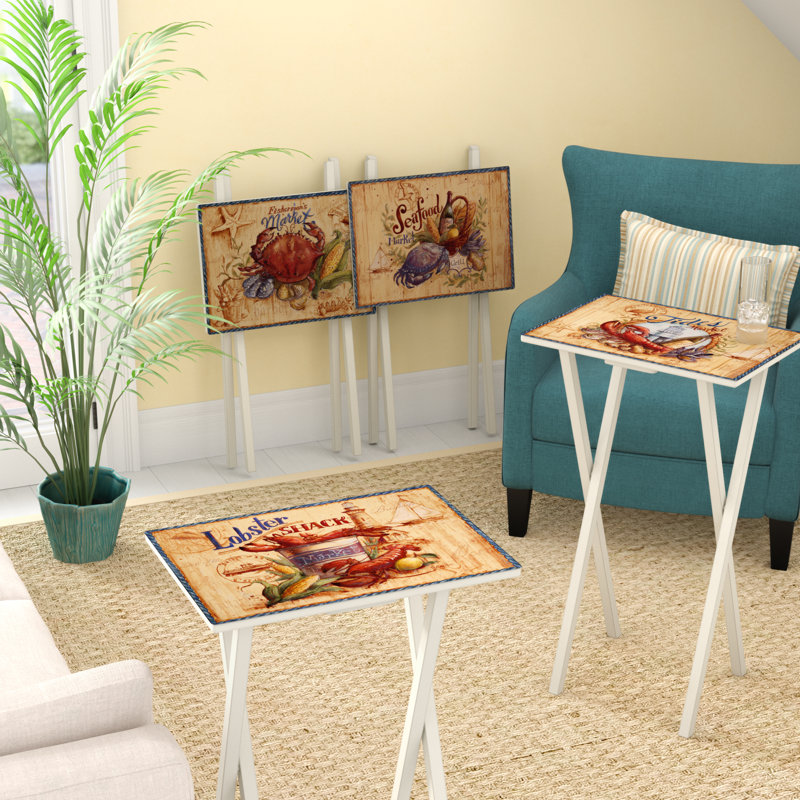 Tollette Tray Table Set