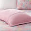 Ensemble d'édredon en peluche imprimé métallique avec coussin décoratif-113361333