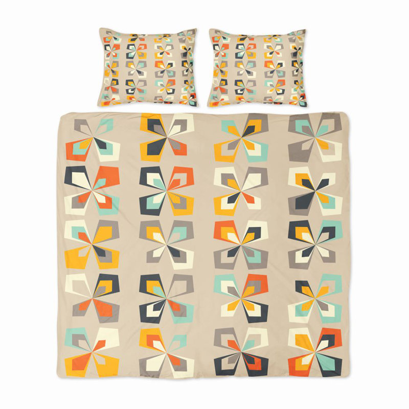 Polyester Duvet Cover, Queen Duvet Cover + 2 Shams