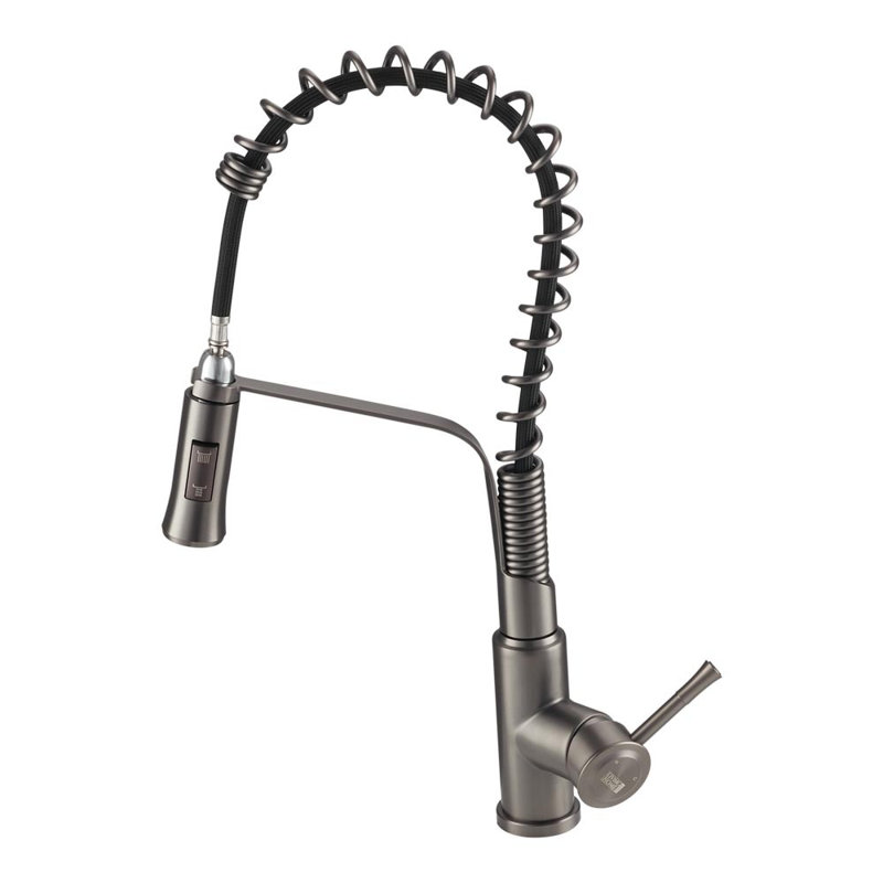 Belfry Kitchen Leinbach Pull Out Kitchen Faucet