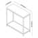 Anayanci 32'' Solid Wood Top Console Table