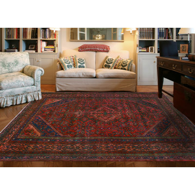Fine Vintage Lida Red Rug