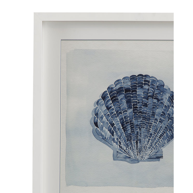 «Blue Treasure I», reproduction encadrée