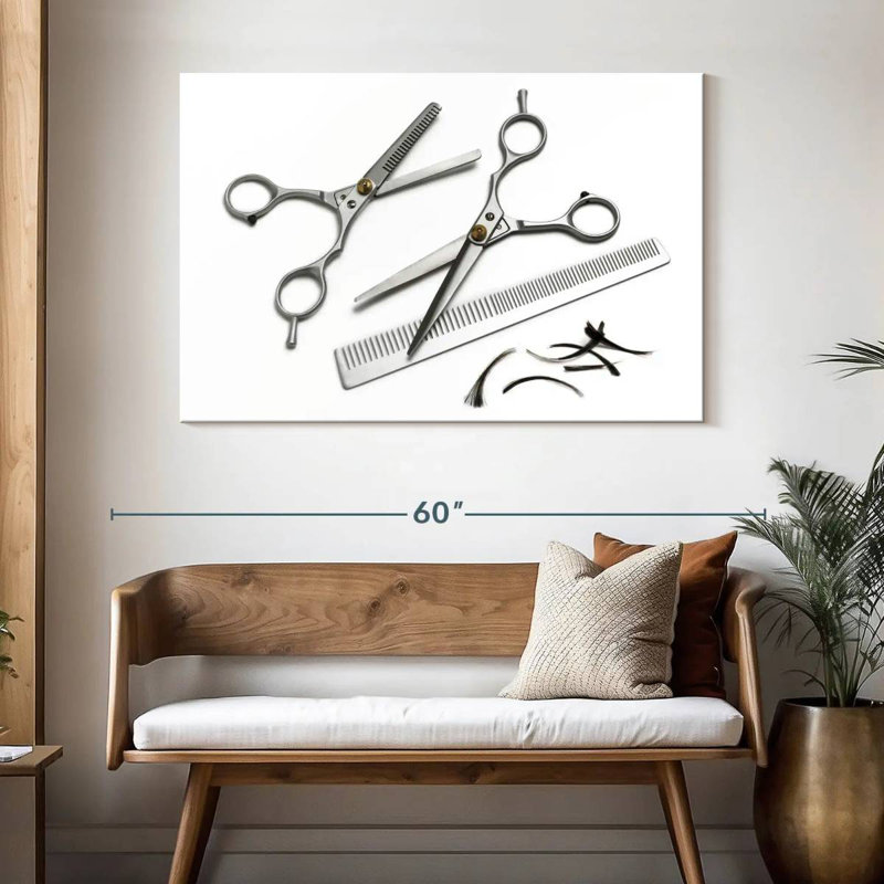 Ciseaux de coiffeur Shuttleworth, H 32 po x l 48 po