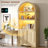 70''H x 31.4''W  Arched Dining Hutch-228148654