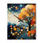 Jerdine - Horloge murale abstraite Mid-Century-2021824528