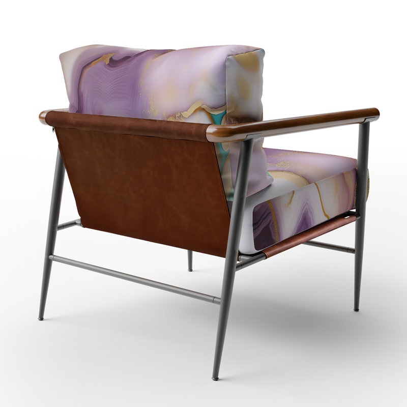 Fauteuil d'appoint Daeschle, Noir, noir, noir, noir