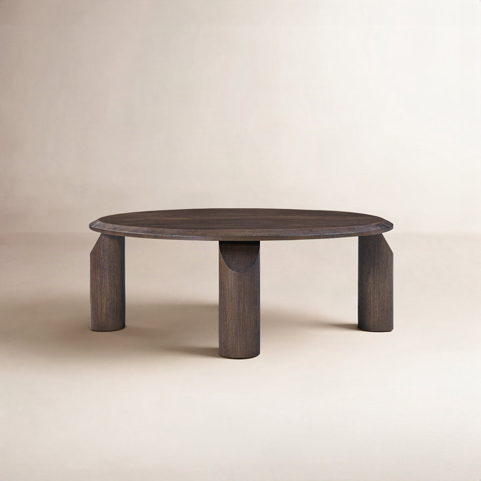 Single Coffee Table, 16" H x 40.2" L x 40.2" W, Brown