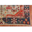 Tapis vert à motif géométrique vert Kazak 8 x 10