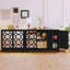 Buffet 3 portes miroir