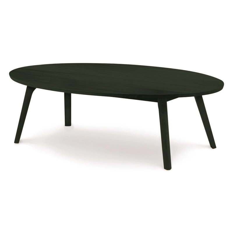 Catalina Solid Wood Coffee Table, 13.75" H x 48" L x 28" W, Seared Oak