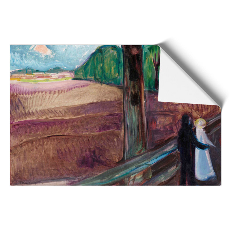 Summer Night by Edvard Munch - Frameless Print, 21cm H x 30cm W x 0.1cm D