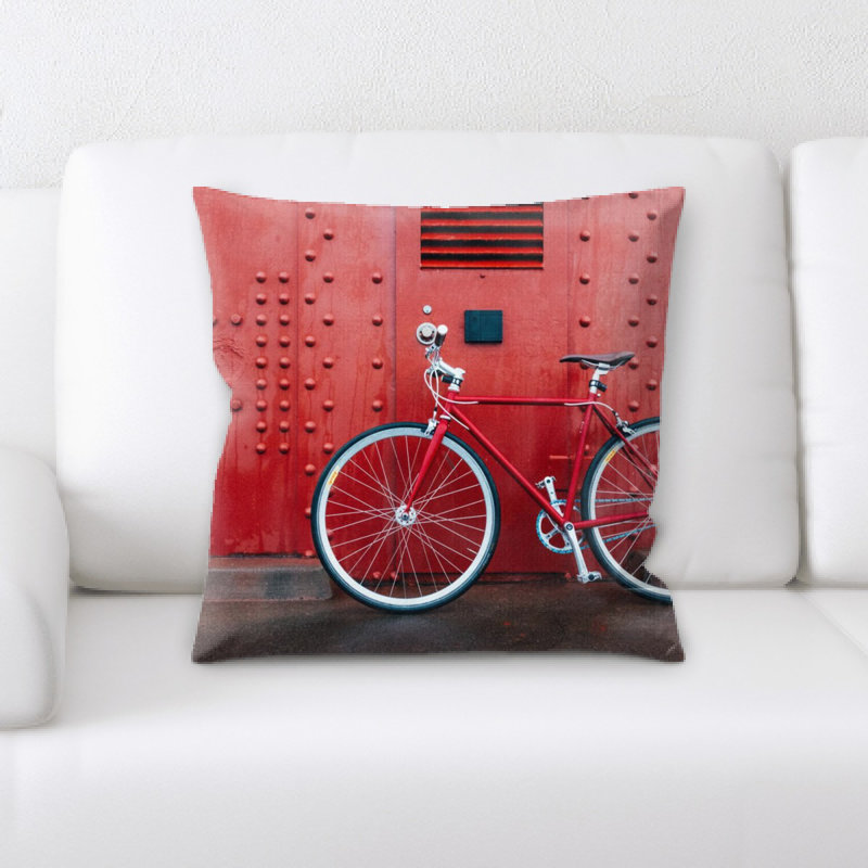 Focus Microsuede Reversible Throw Pillow