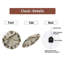 Horloge murale en marbre