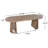 Emeli Outdoor 6-Person Acacia Wood Dining Set With Woven Rope & Cushions-129674461