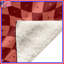 Couvertures à carreaux rouges ondulées-128739029