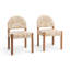 Elissa Set of 2 Abaca Dining Chairs-52809873-52809878