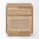 Table d'appoint Cinna 19,0L x 19,0W x 21,0H brun clair