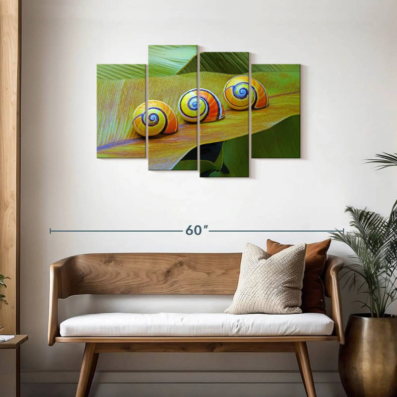 Escargots cubains Brampt, H 27 po x l 43 po