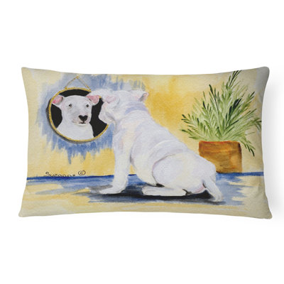 Coussin intérieur/extérieur bull terrier