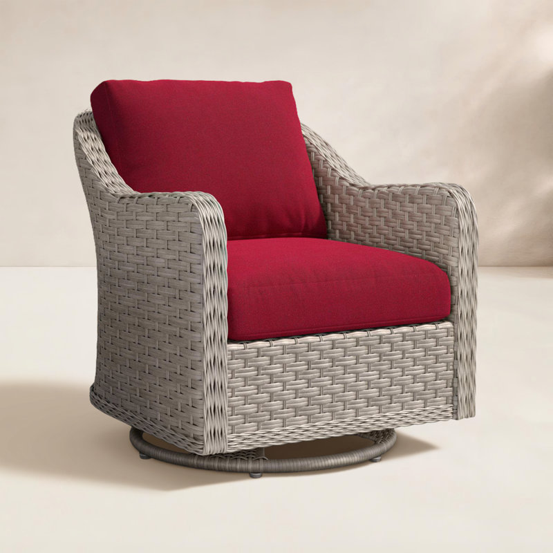 Sky Outdoor Glider with Sunbrella® Cushions, Aquamarine Outdura®