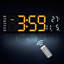 Horloge murale numérique 16 pouces DEL