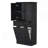 Bathroom Storage Cabinet With Two Laundry Baskets, Doors, And Drawer For Organized Home Living-1252630916