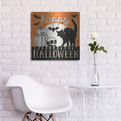 'Hocus Pocus 4' by Laura Marshall Metal Wall Art