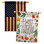 Drapeau de maison en polyester à 2 côtés Always Be Thankful 40 x 28 po
