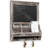 Wall Chalkboard with Mail Storage Key Hook