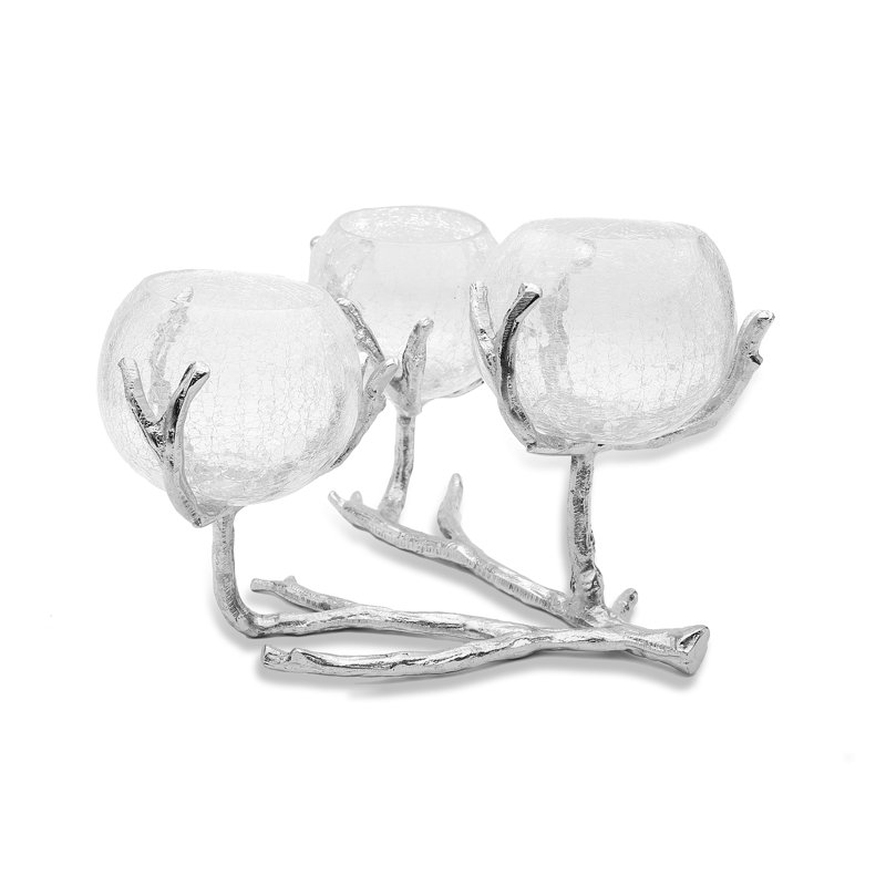 Bol décoratif 3 pièces, Argent