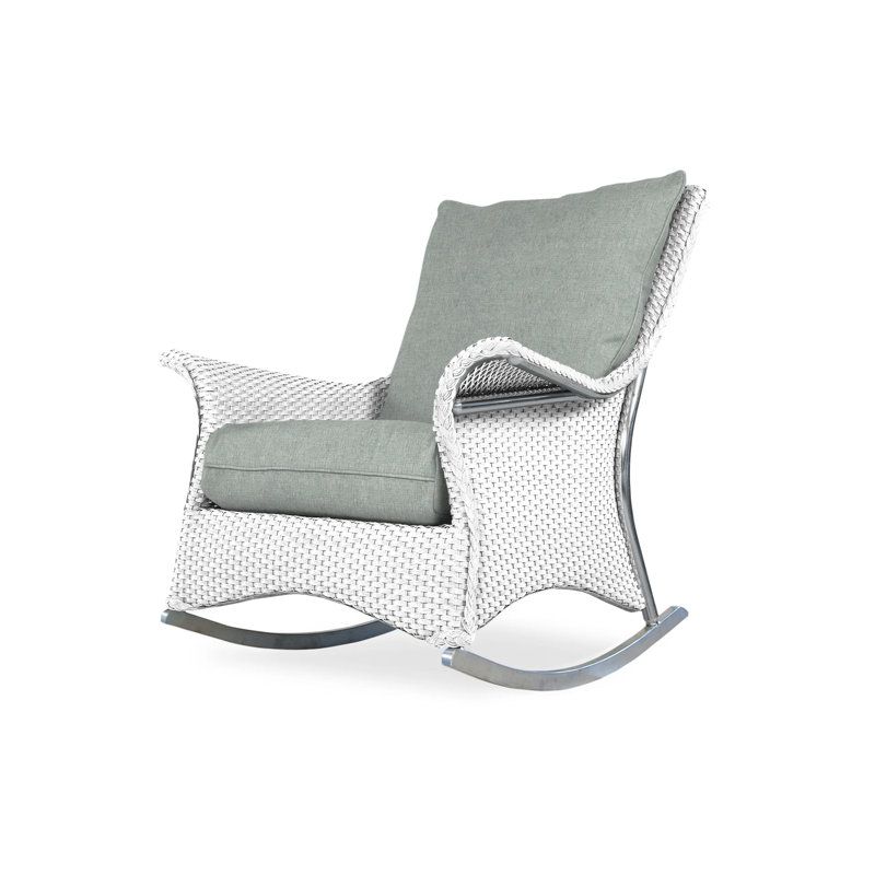 Mandalay Outdoor Chair, White, Demo Oatmeal