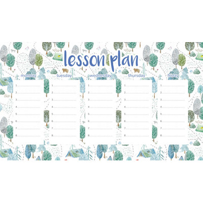 Magnetic Lesson Plan Forest Camp