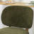 Mid-Century Modern Counter Stool, Fabric Upholstered Barstool with Wingback, Armless Counter Height Bar Stool With Wood Legs, Metal Footrest, For Kitchen Island Bar Counter, Green, Set of 2-124825000-119619504