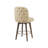 Kobe Button Tufted Stool with Swivel Seat-384458171-380021962