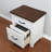 2-Drawers Bedside Table