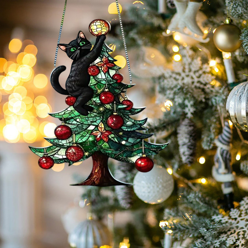 Ornements décoratifs en acrylique pour arbre de Noël exquis
