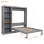 Lit escamotable mural avec tablettes Murphy-179743592
