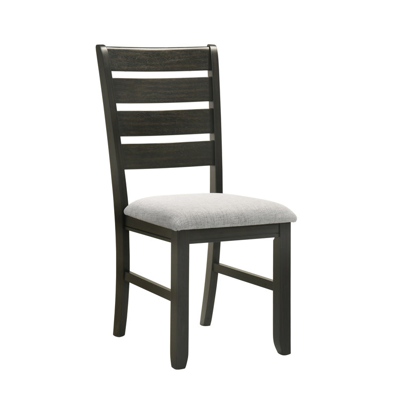 Ensemble de 2 chaises de salle à manger contemporaines gris clair