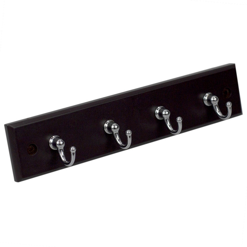 Wall Organizer with Key Hooks, Cherry