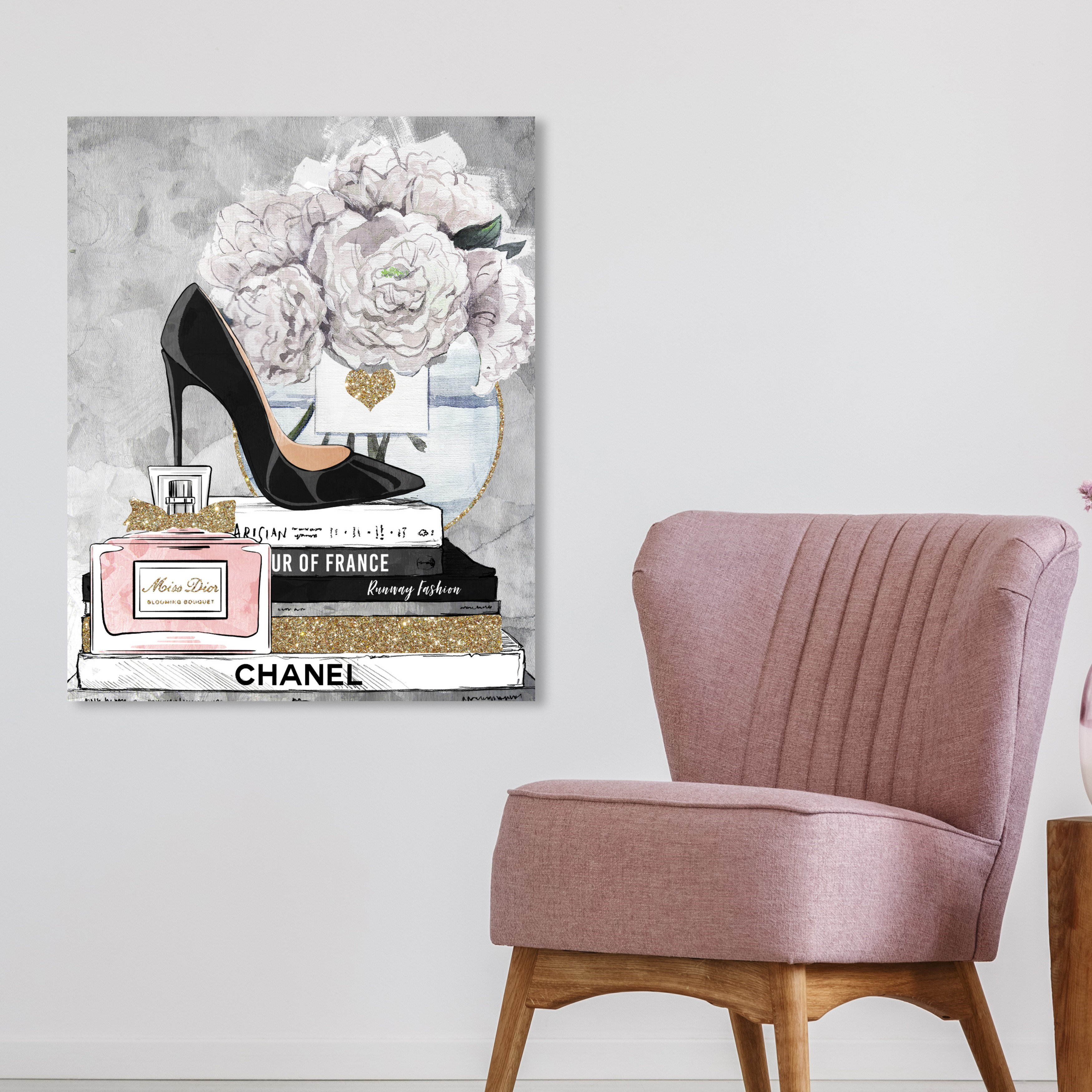 Chanel Books Painting 