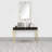 Daria 48'' Glass Top Console Table