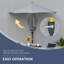 Zainab 200cm Balcony Parasol-263449475