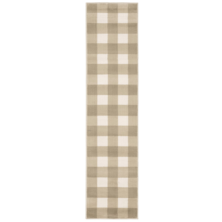 Schoffer Gingham Indoor Rug